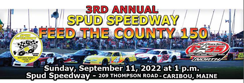 Sponsor A Spud Speedway Lap for Feed the County
